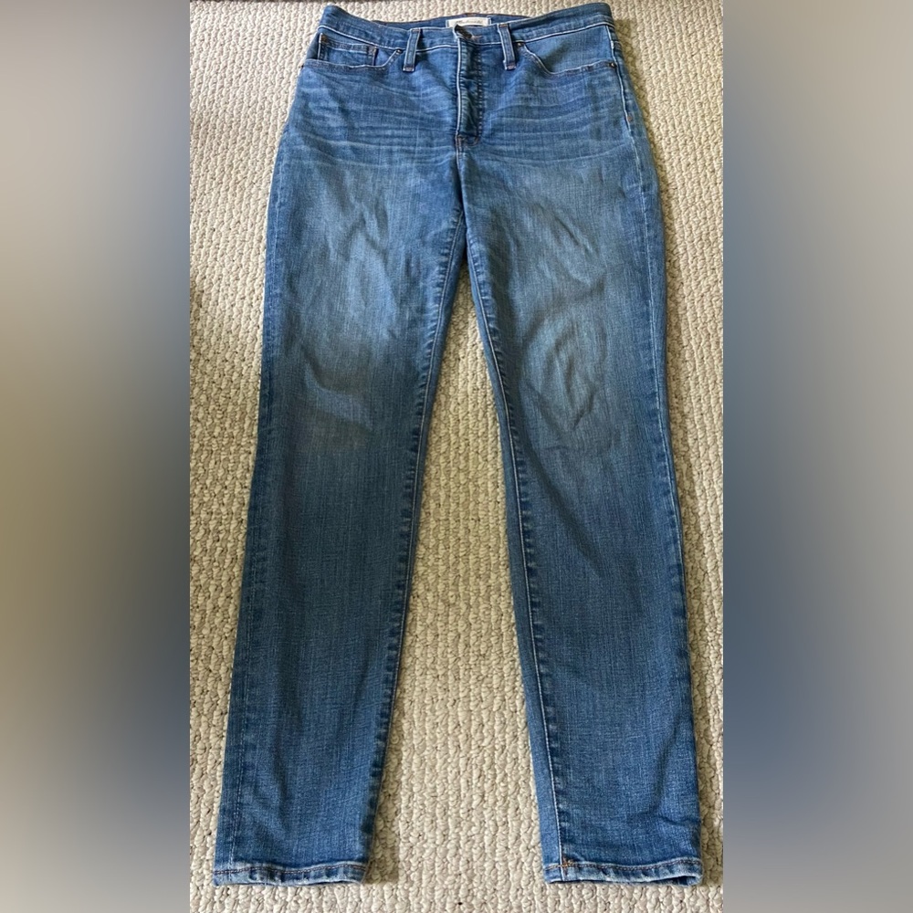 Madewell Jeans 11” High-Rise Skinny Jeans 29